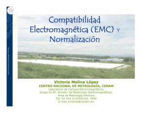 Compatibilidad Electromagnética (EMC) Normalización