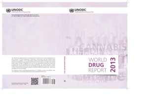 world drug report - United Nations Office on Drugs and Crime