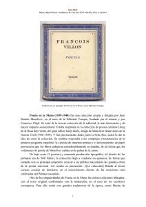 pdf Colección Poesía en la Mano, 1939
