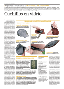 Cuchillos en vidrio - Diario de Atapuerca