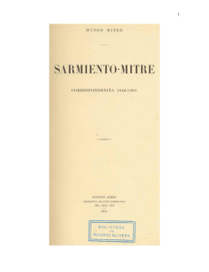 pdf Sarmiento-Mitre - Biblioteca Virtual Miguel de Cervantes
