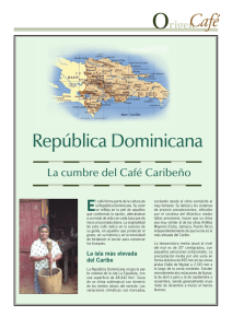 Origen del Café: República Dominicana