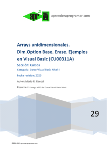 CU00311A ejemplos arrays unidimensionales visual basic option