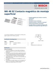 MK 48 SZ Contacto magnético de montaje superficial