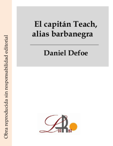 El capitán Teach, alias barbanegra