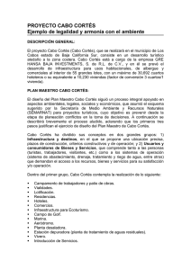 proyecto cabo cortés - Centro de Estudios Jurídicos y Ambientales