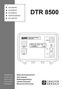 DTR 8500 - Elma Instruments