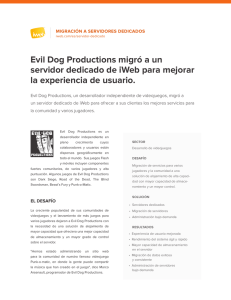 Evil Dog Productions migró a un servidor dedicado de iWeb para