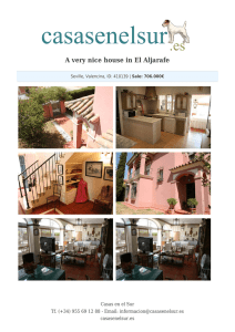 A very nice house in El Aljarafe