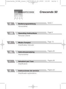 Crescendo 50 - Humantechnik