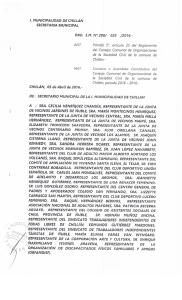 Convoca a Asanblea Constitutiva del Consejo Comunal de