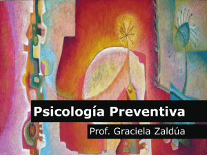 Psicología Preventiva - Facultad de Psicología