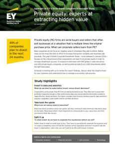 Private equity: experts at extracting hidden value