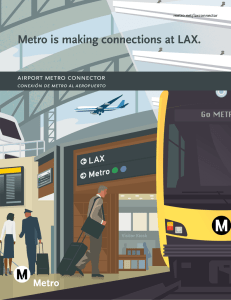 Metro is making connections at LAX.