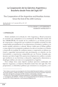 La Cooperación de los Ejércitos Argentino y Brasileño