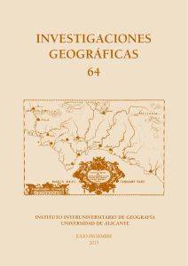 Descargar el archivo PDF - Investigaciones Geográficas