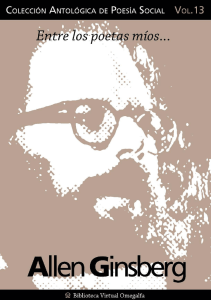 Cuaderno de poesía crítica nº. 13: Allen Ginsberg