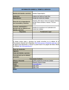 analisis organoléptico