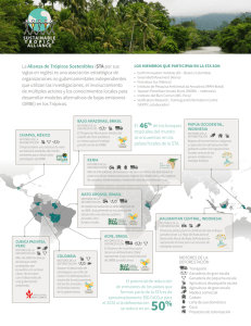 La Alianza de Trópicos Sostenibles (STA por sus siglas en inglés