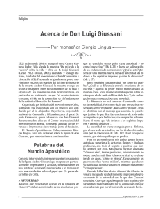 Acerca de Don Luigi Giussani