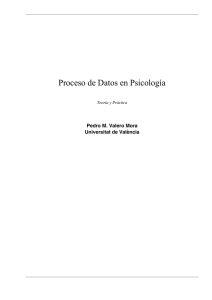 Proceso de Datos en Psicología