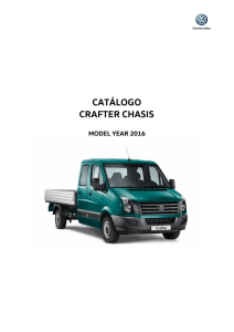 catálogo crafter chasis - Volkswagen Comerciales
