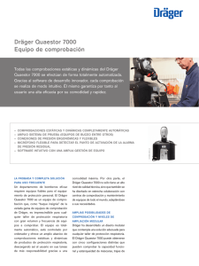 Product information: Dräger Quaestor 7000
