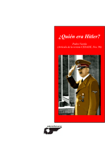 Quién era Hitler - editorial kamerad