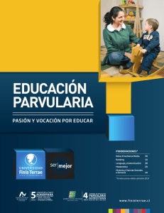 educación parvularia - Universidad Finis Terrae