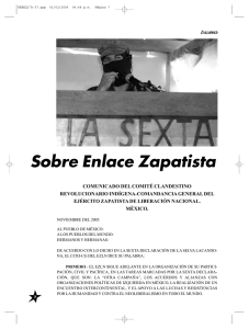 Sobre Enlace Zapatista
