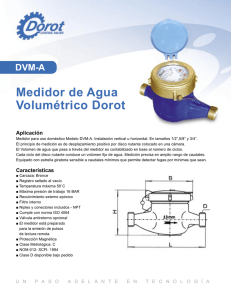 Medidor de Agua Volumétrico Dorot