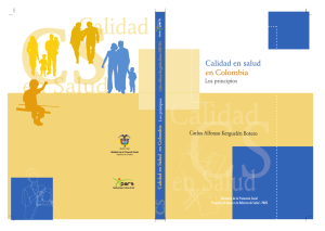 Calidad de salud en Colombia - Ministerio de Salud y Protección