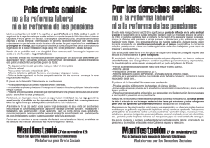 Manifest unitari - Universitat de València
