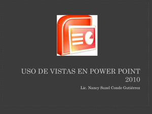 Uso de vistas en PowerPoint