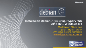 HyperV - Instalar Debian 7