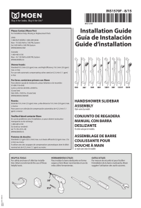 Installation Guide Guía de Instalación Guide d`installation