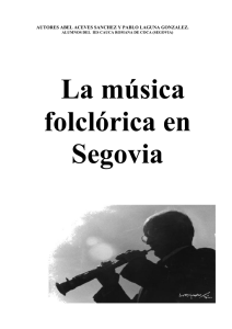 La música folclórica en Segovia