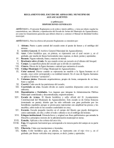 Reglamento del Escudo de Armas del Municipio de Aguascalientes