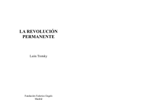 la revolución permanente - Fundación Federico Engels