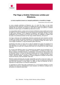 Paz Vega y Andrés Velencoso unidos por Silestone®