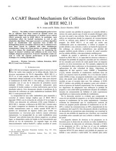A CART Based Mechanism for Collision Detection in IEEE 802.11