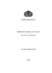 HERMANN HESSE, EL MAGO