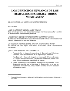 los derechos humanos de los trabajadores migratorios mexicanos