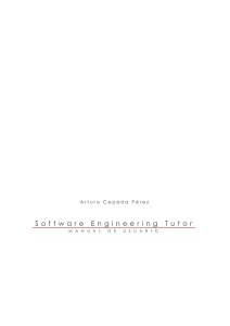 Manual de usuario - Software Engineering Tutor