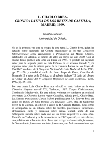 l. charlo brea. crónica latina de los reyes de castilla, madrid