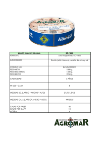 RO-1800 FORMATO Lata litografíada RO