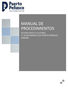 Manual de procedimientos ACCION CIVICA