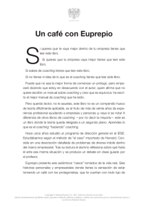 Un café con Euprepio