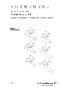 Proline Promass 83 - Endress+Hauser Portal