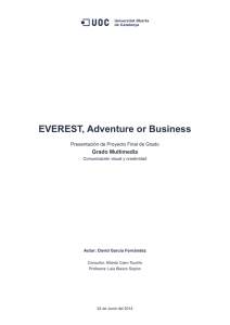 Everest, adventure or business